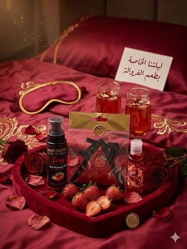 ليلة رومانسية بطعم النكهات اللذيذة